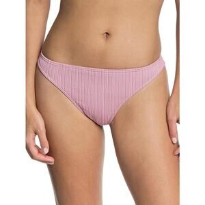 NWT Roxy Women's Stay Golden Mini Swim Bottoms LARGE